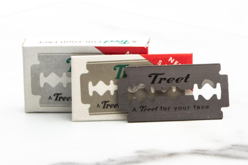 Treet New Steel Double Edge (DE) Razor Blades