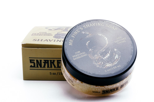 (21st Century)Fine Accoutrements Shaving Soap in Tub Snake Bite | 5oz