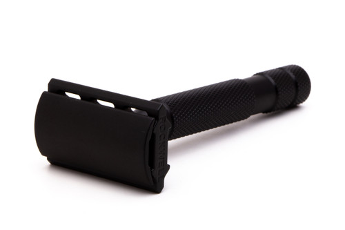 Rockwell 6S Matte Black Adjustable Double Edge Safety Razor