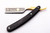6/8" Dovo 3 Bergischer Lowe Straight Razor | Horn Scales