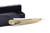 6/8" Ertan The Elegant Carbon Straight Razor | Horn Scales