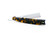 5\8" DOVO Barbarossa Short Spanish Point Straight Razor |  Tortoise Shell Scales 