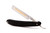 5/8" Dovo Favorit Straight Razor With Black Micarta Wood Scales | Made In Germany