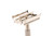 1964 J1 Gillette Flare Tip Super Speed Safety Razor | Factory Nickel Revamp