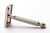1940s WWII NEW Gillette Double Edge Ball End Safety Razor | Factory Nickel Revamp