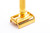 1946-47 Gillette Gold Aristocrat Double Edge Safety Razor Set| 24k Gold Revamp