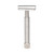 Rex Supply Co. | Sentry Slant XL Three Piece Stainless Steel Double Edge Safety Razor