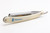 7/8" Filarmonica "Doble Temple" #14 Cream/Blue Straight Razor w/ Coffin | Spain