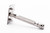 Open Comb Double Edge Safety Razor With Replica Handle | Factory Nickel Revamp