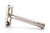 1958 D3 Gillette Flare Tip TTO DE Super Speed Safety Razor | Factory Nickel Revamp