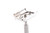 1958 D3 Gillette Flare Tip TTO DE Super Speed Safety Razor | Factory Nickel Revamp