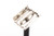 1970 P1 Gillette Black Handle Super Speed Safety Razor |  Factory Nickel Revamp