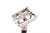1969 O3 Gillette Super Adjustable 109 Double Edge Safety Razor | Factory Nickel Revamp