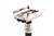 1983 D3 Gillette Super Adjustable "Black Beauty" Double Edge Safety Razor | Factory Nickel Revamp