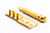 World War I Gillette Open Comb Double Edge Safety Razor | 24K Gold Revamp
