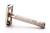 1954 Z2 Gillette Flare Tip Super Speed Safety Razor | Factory Nickel Revamp