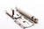 1966 L2 Gillette Ball End Tech 3 Piece Double Edge Razor | Factory Nickel Revamp