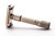 1961 G1 Gillette Fatboy Double Edge Safety Razor | Factory Nickel Revamp
