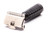 1940's Gem Black Fat Handle Single Edge Safety Razor  | Factory Nickel Revamp