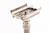 1965 K4 Gillette Slim Adjustable Double Edge Safety Razor | Factory Nickel Revamp