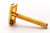 1940's Gillette Super Speed Double Edge TTO Safety Razor | 24K Gold Revamp