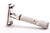1959 E1 Gillette Fatboy Adjustable Double Edge Safety Razor | Rhodium Revamp