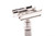 1961 G2 Gillette Fatboy Adjustable Double Edge TTO Safety Razor | Rhodium Revamp