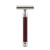 Edwin Jagger | Smooth 3ONE6 Stainless Steel Double Edge Safety Razor - Burgundy