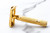 1946-47 Gillette Gold Aristocrat Double Edge Safety Razor  | 24K Gold Revamp
