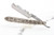 5/8" Vintage Restored A. Grissolange Straight Razor With Custom Steel Scales