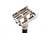 1979 Z2 Gillette Super Adjustable "Black Beauty" Double Edge Safety Razor  | Factory Nickel Revamp