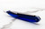 5/8" Vintage Restored Felt Pad Razor Co Straight Razor w/ Custom Blue Scales