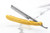 4/8" Vintage Restored Robeson Shur Edge Straight Razor With Coffin