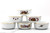 Brousseau and Dov | Four Gents Porcelain Shaving Bowl