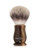 Edwin Jagger | LHCSBSYNST Chatsworth Imitation Light Horn Synthetic Silver Tip Shaving Brush, Medium
