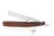 4/8" Vintage Restored Wade & Butcher Straight Razor With Wood Scales