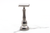 Timeless Razor | Titanium Scalloped .095mm Baseplate With Crown Handle & Stand