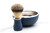 Leaf | Metal & Silicone Shave Bowl And Brush - Glacier
