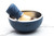 Leaf | Metal & Silicone Shave Bowl And Brush - Glacier