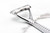 Leaf Two Razor | Double Blade Pivoting Razor - Chome