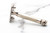 1920 Gillette ABC Pocket Edition Old Type Ball End Safety Razor with Floral Case Set | Original Condition