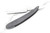 5/8" Vintage Restored Wade & Butcher Straight Razor with Custom Etched Filigree Black Acrylic Scales