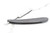 5/8" Vintage Restored Wade & Butcher Straight Razor with Custom Etched Filigree Black Acrylic Scales