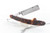 5/8" Vintage Restored J.R Torrey 120 Straight Razor with Faux Tortoise Scales