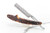 5/8" Vintage Restored J.R Torrey 120 Straight Razor with Faux Tortoise Scales