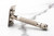 1917 Gillette ABC Pocket Edition Ball End Replica Handle Double Edge Safety Razor | Factory Nickel Revamp