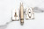 1955 A4 Gillette Ball End Tech Three Piece Double Edge Safety Razor | Original Condition