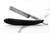 6/8" Vintage Restored Antoni Tadross 2836 Straight Razor With Black Acrylic Scales