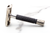 1969 O3 Gillette Black Handle Double Edge Super Speed Safety Razor  |  Factory Nickel Revamp