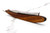 7/8" Vintage Restored W. Creaves & Son Straight Razor With Custom Wood Scales